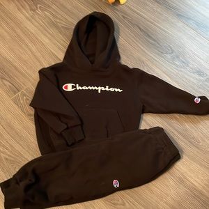 Champion hoodie and sweats